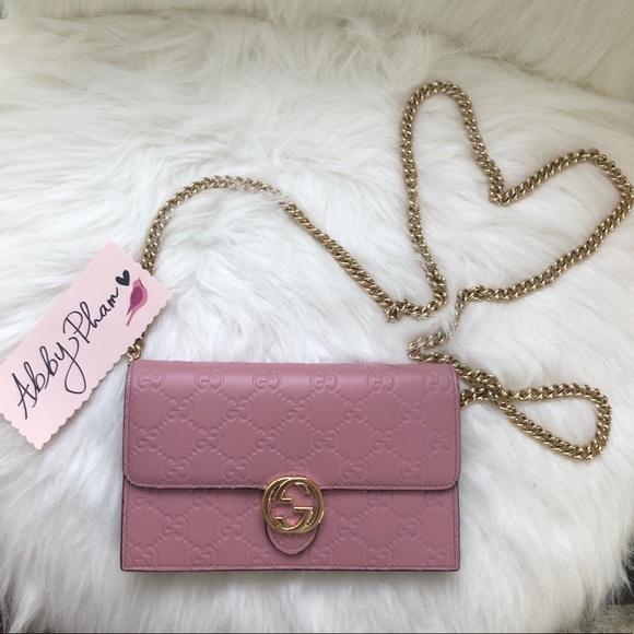 Gucci Handbags - Gucci crossbody bag wallet on chain
